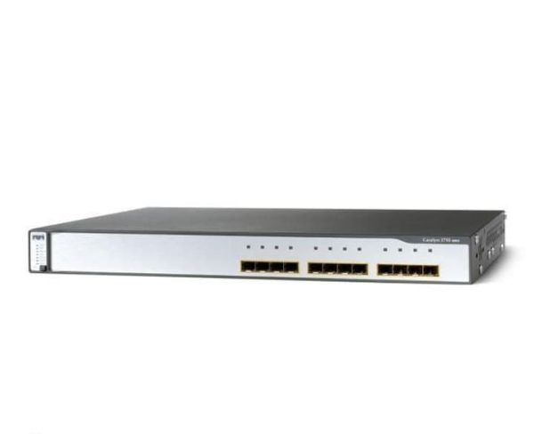 سوئیچ سیسکو ۱۲ پورت مدل WS-C3750G-12S-E