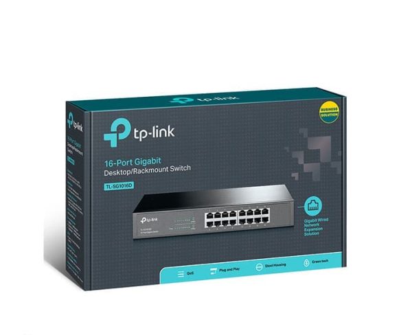سوئیچ تی پی لینک 16 پورت مدل TL-SG1016D - تصویر 3