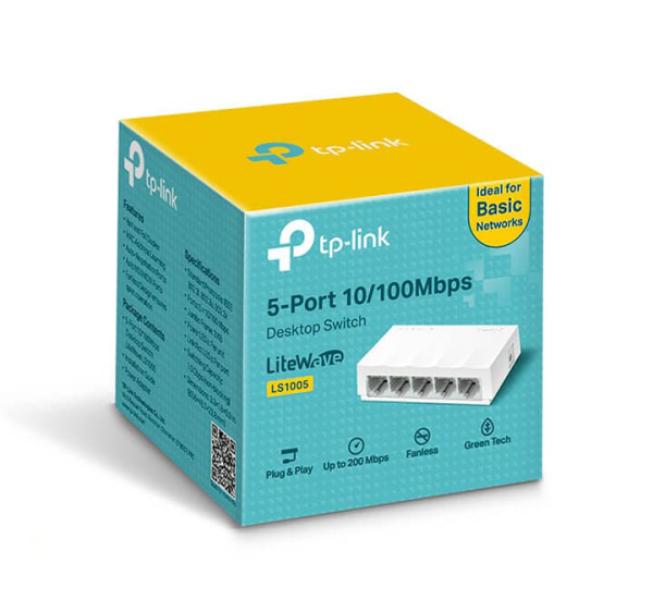 سوئیچ تی پی لینک 5 پورت مدل LS1005 - تصویر 2