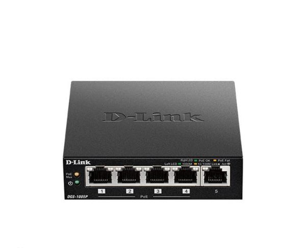 سوئیچ دی لینک 5 پورت مدل DGS-1005P