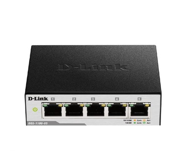 سوئیچ دی لینک 5 پورت مدل DGS-1100-05