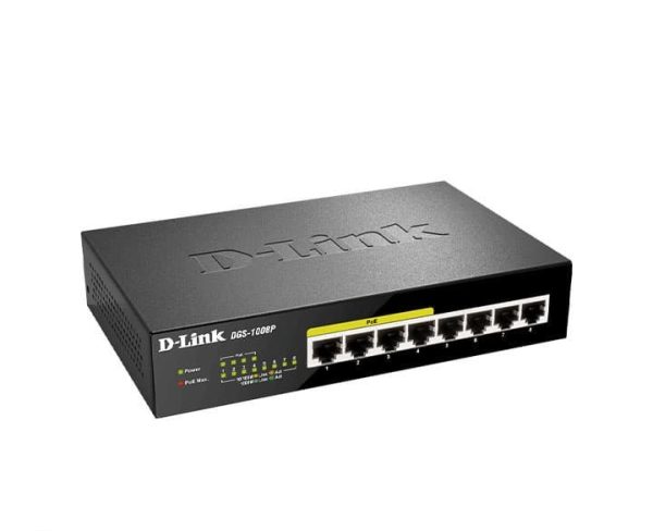 سوئیچ دی لینک 8 پورت مدل DGS-1008P
