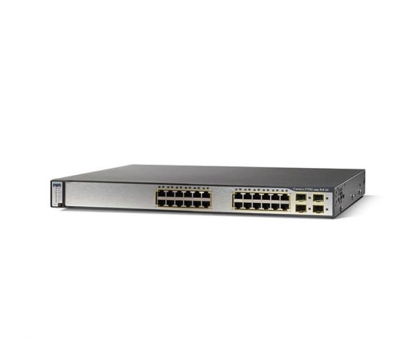 سوئیچ سیسکو 24 پورت مدل WS-C3750G-24PS-S