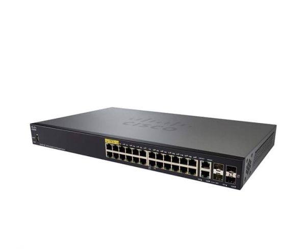 سوئیچ سیسکو 28 پورت مدل SG350-28P
