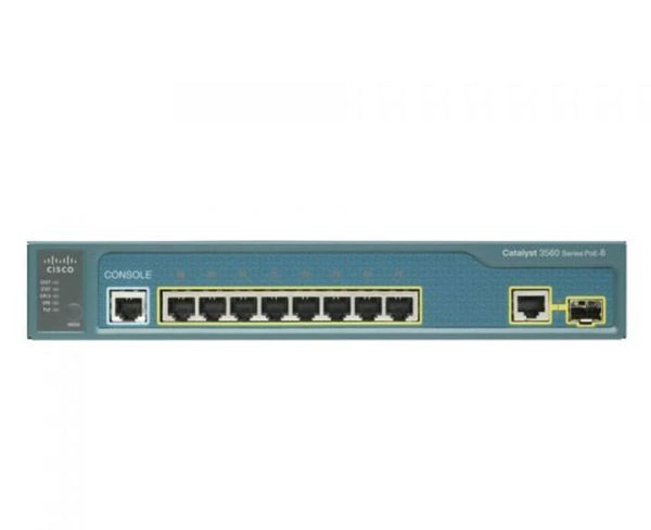سوئیچ سیسکو 8 پورت مدل WS-C3560-8PC-S