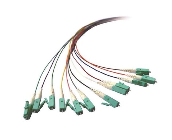 پیگتیل فیبر نوری نئو LC سینگل مود تک رنگ